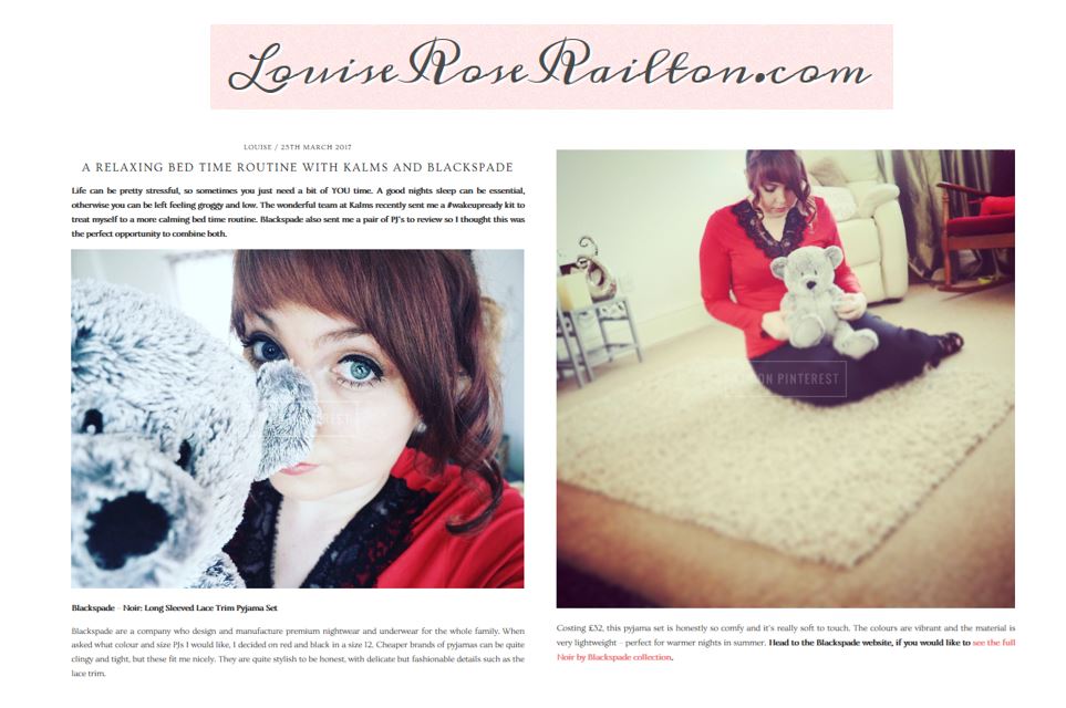 Blackspade PJ review Louise Rose Railton