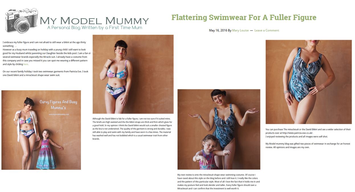 David & Miraclesuit My model Mummy