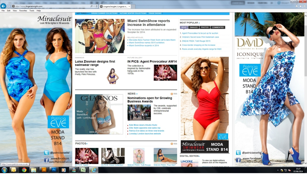 Lingerie Insight Website Wallpaper