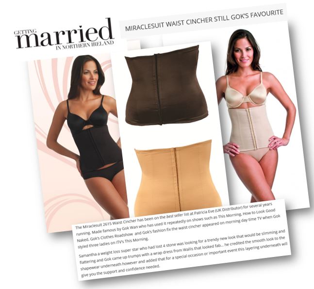 Miraclesuit waist cincher getting married in northern ireland