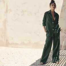 Emerald&nbsp;Boyfriend Shirt - Relaxed Wide Leg Pant&nbsp;HP2202AP - HP2204AP