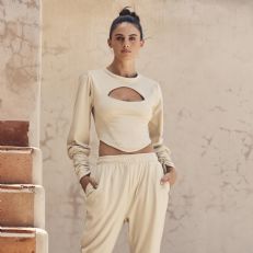 Citrine&nbsp;Corset Sweater - Sweatpants&nbsp;HA2201LW - HA2204LW